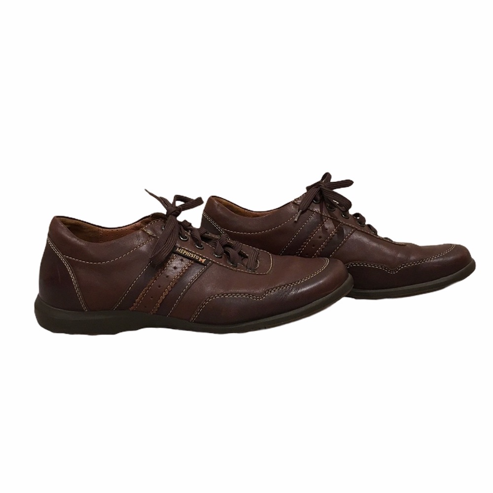 Mephisto Mens Brown Leather Shoes